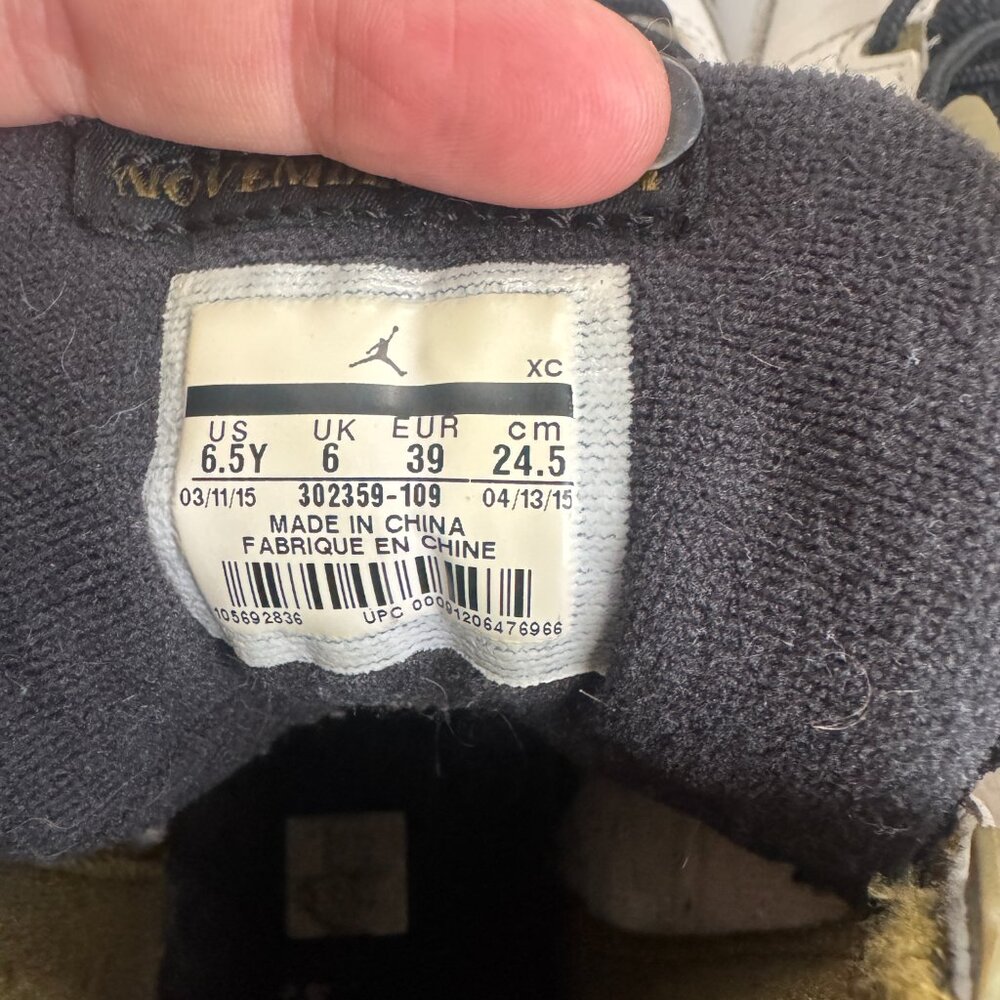 Nike Air Jordan 9 Retro BG 'Statue' 2015 - Kids 6.5 - Picture 14 of 16